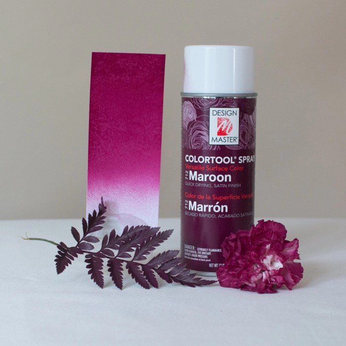floral spray paint