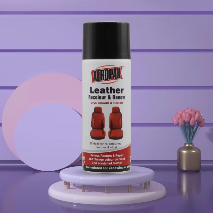 leather spray paint