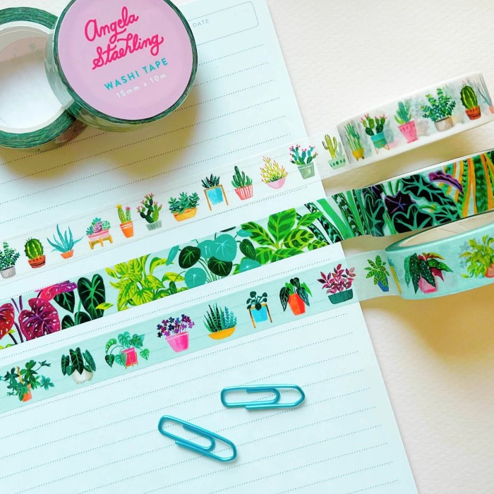 how to use washi tape