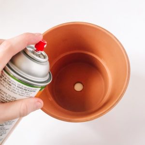 terracotta spray paint