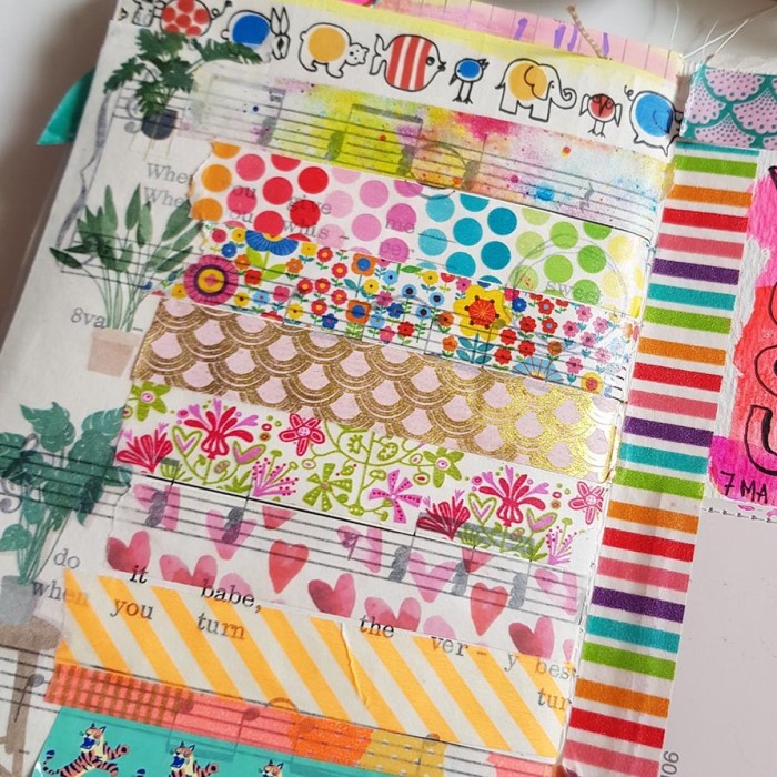 how to use washi tape