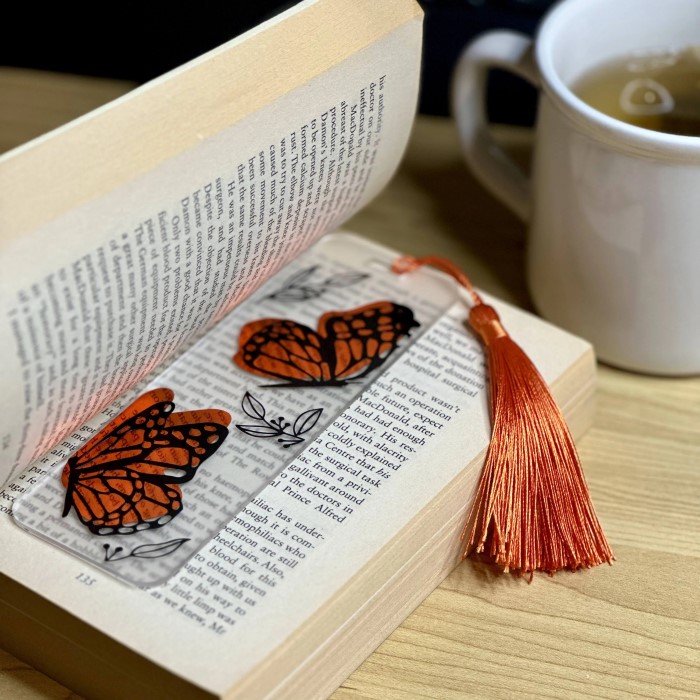 bookmark with tassel