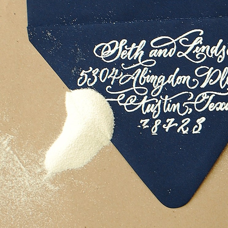 how to use embossing powder