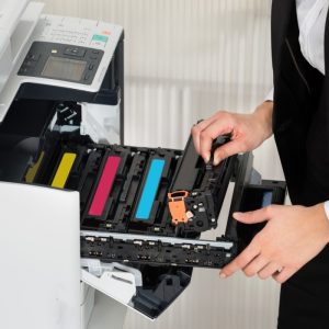 how to check ink levels on hp printer
