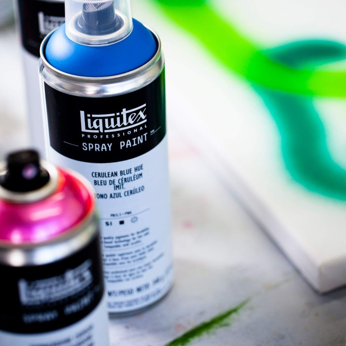 latex spray paint