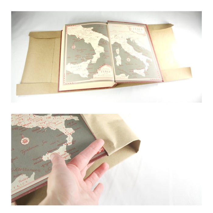 paper bag book cover