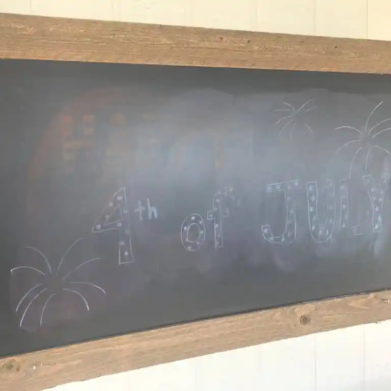 how to get chalk marker off chalkboard