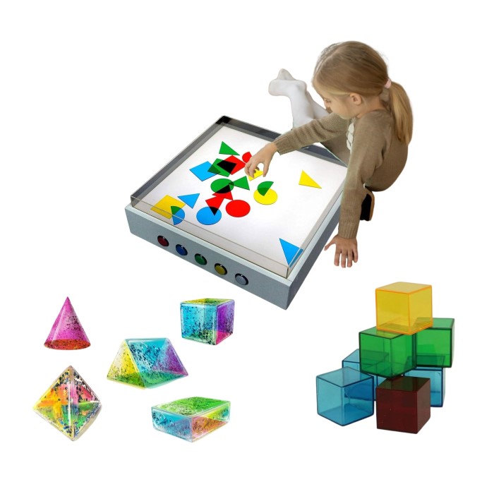 sensory light table