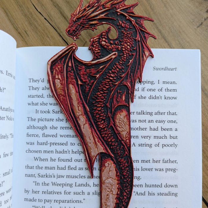 dragon bookmark