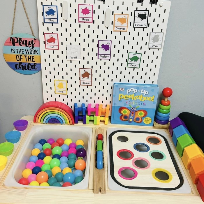 sensory table ideas