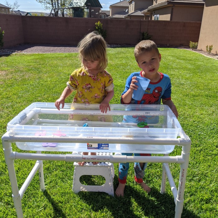 diy sensory table
