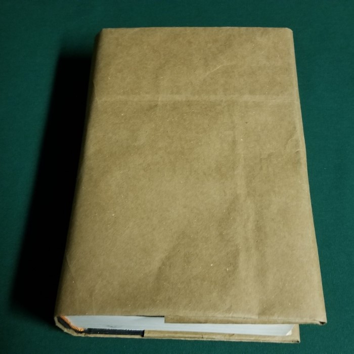 paper bag book cover