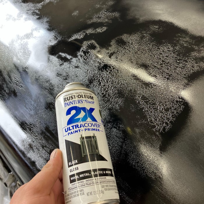 how long does it take spray paint to dry