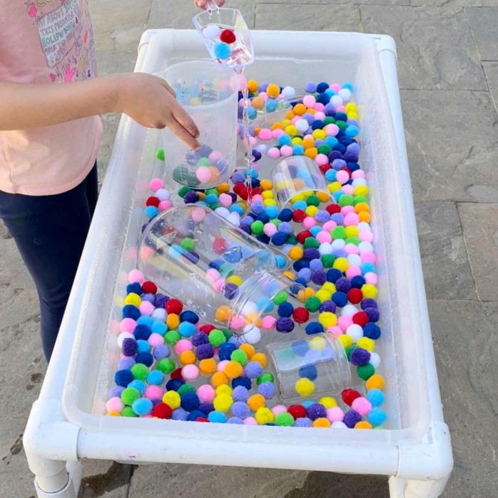 water sensory table