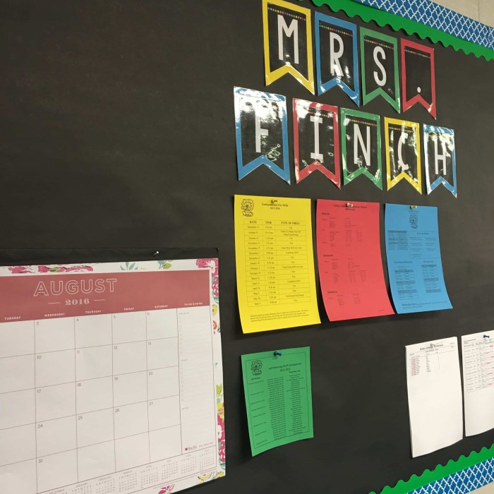 display board ideas