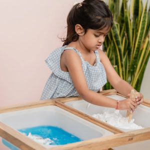 sensory bin table