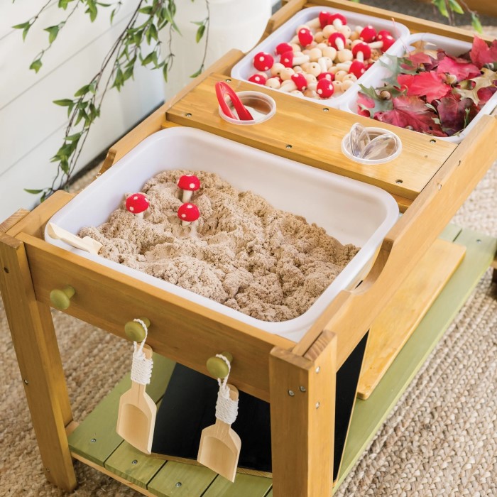 outdoor sensory table