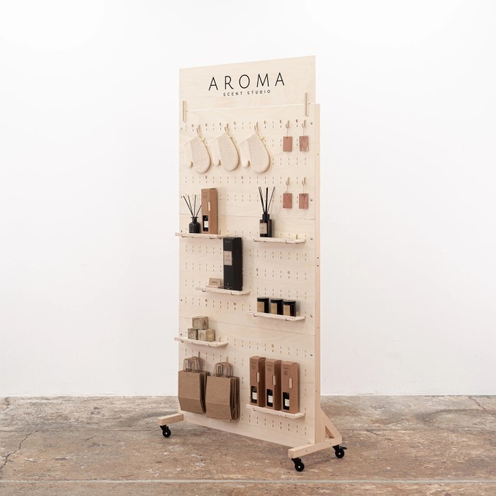 peg board display