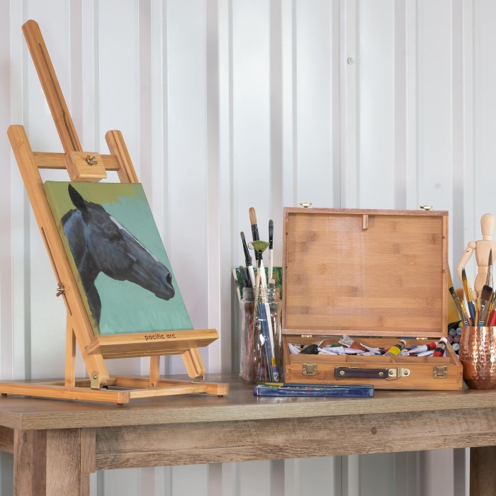 table top easel for painting