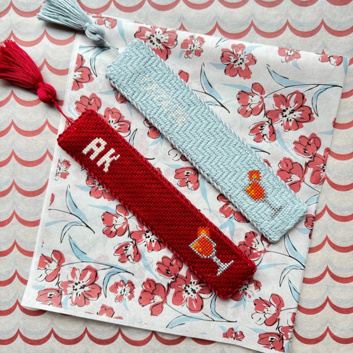 needlepoint bookmark