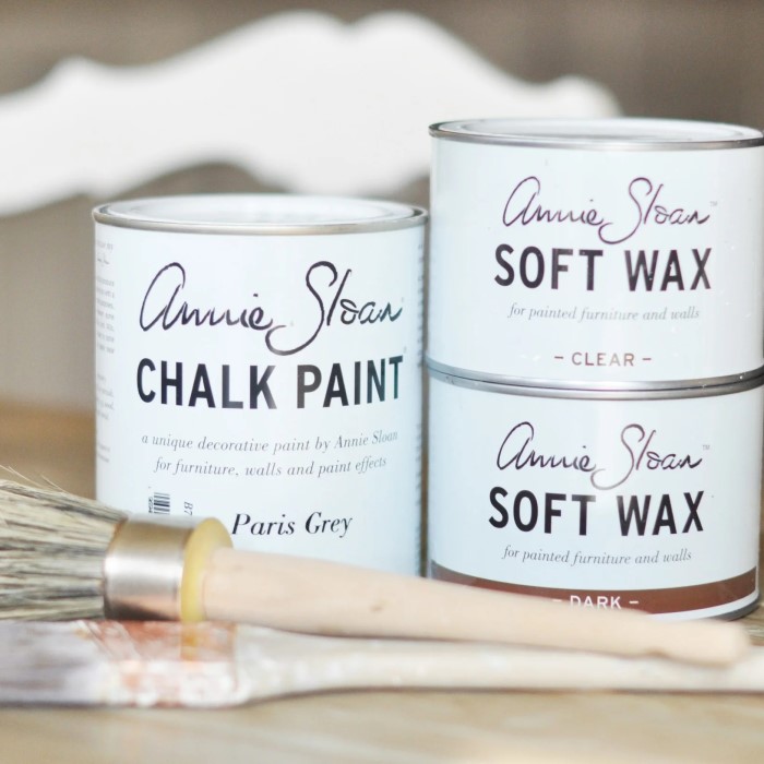 chalk paint wax