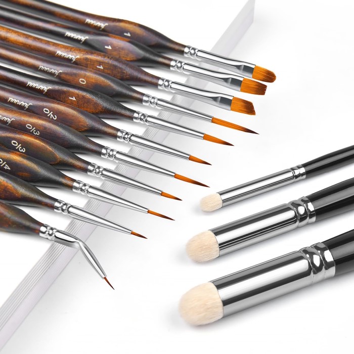 best brushes for miniature painting