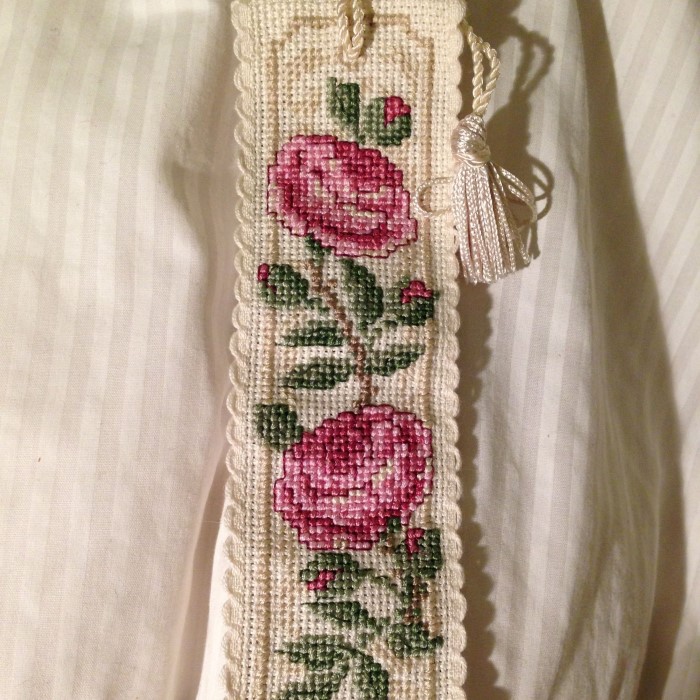 needlepoint bookmark