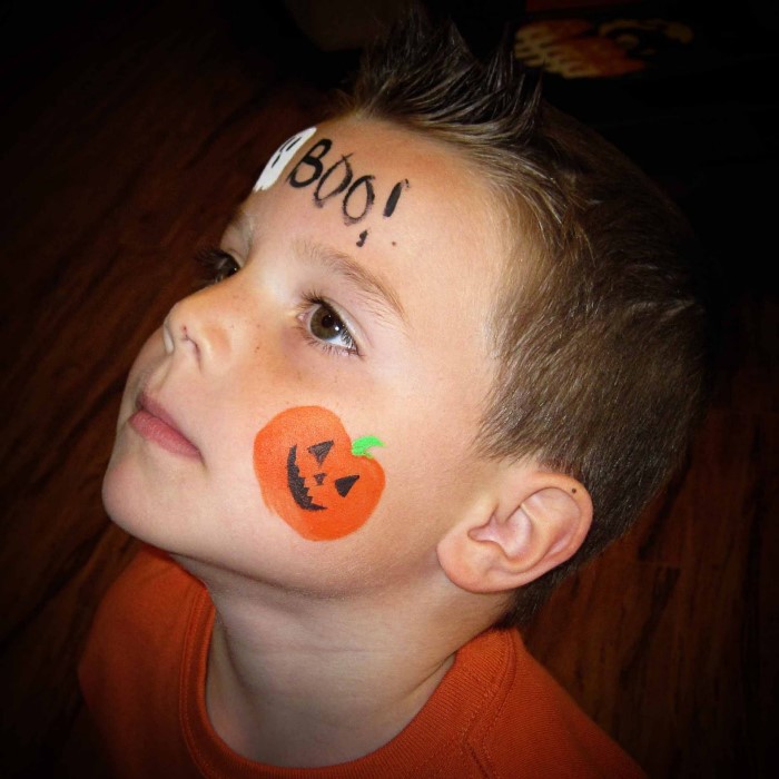 halloween face paint kids