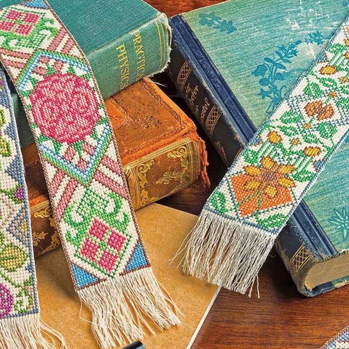needlepoint bookmark