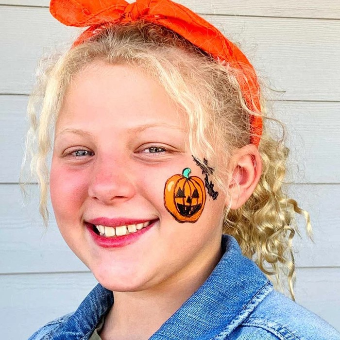 halloween face paint kids