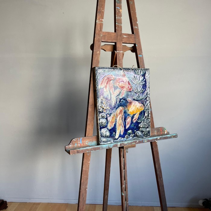 floor easel for painting