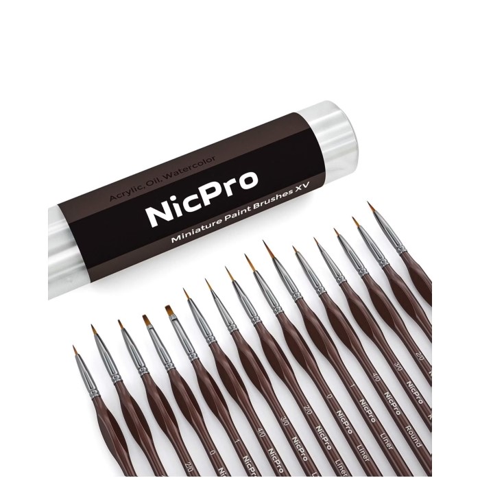 best brushes for miniature painting