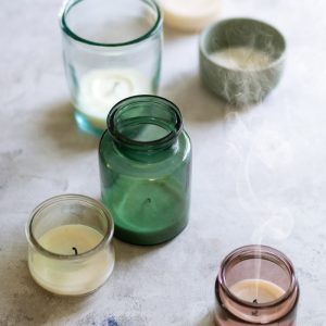 how to get wax out of candle jar