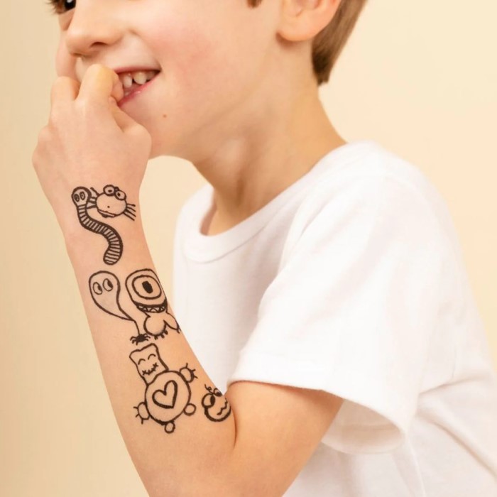 what happens if you draw on your skin with pen