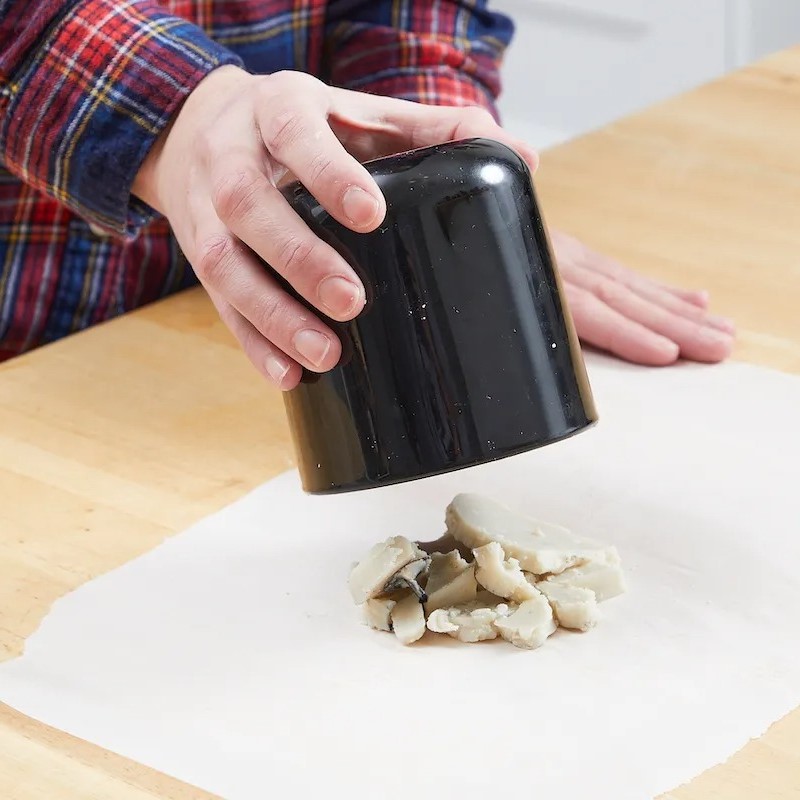 how to get wax out of candle jar