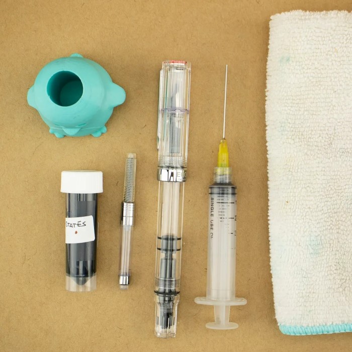 how to refill a fountain pen