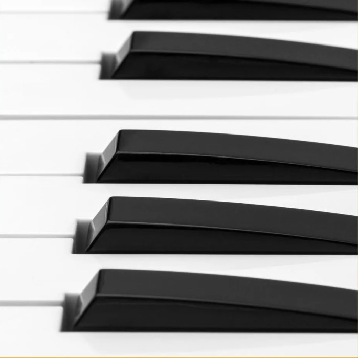 how many keys on a piano