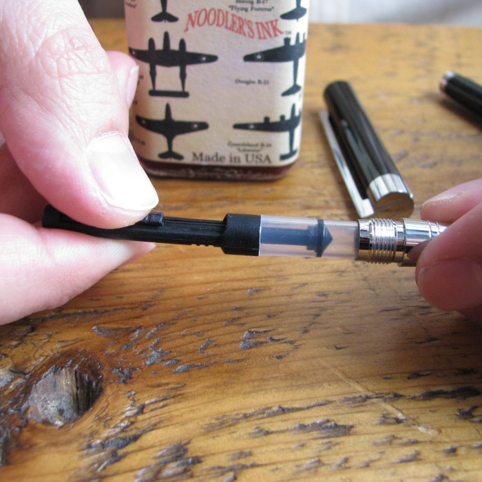 how to refill a fountain pen