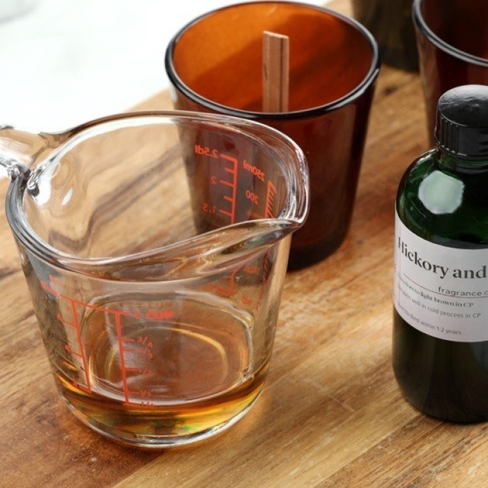 how to clean candle wax