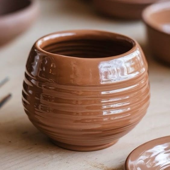 how to make air dry clay shiny