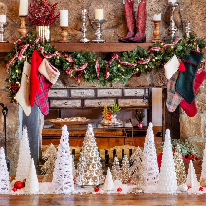 diy christmas table centerpieces