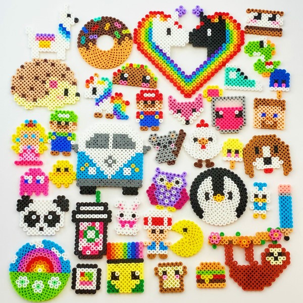 perler bead art