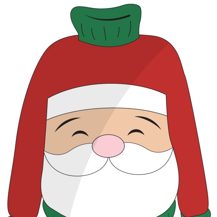 ugly christmas sweater drawing