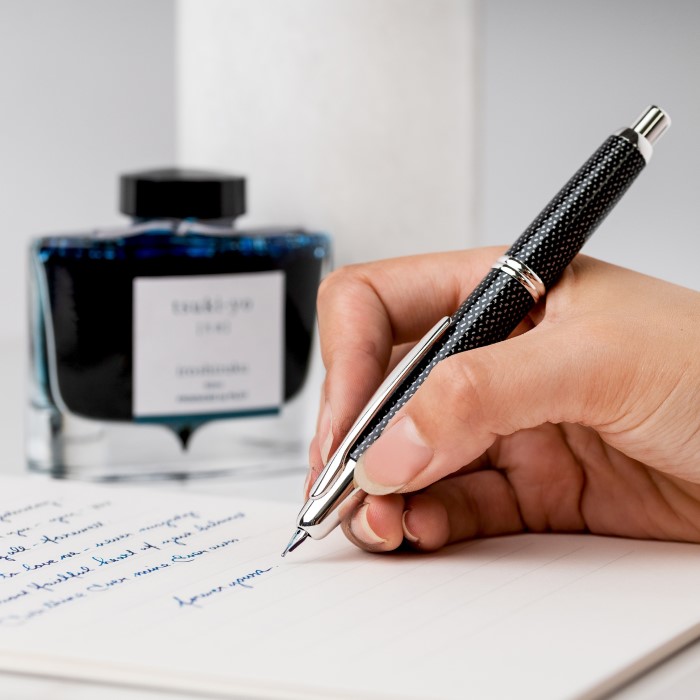 how to write with a fountain pen