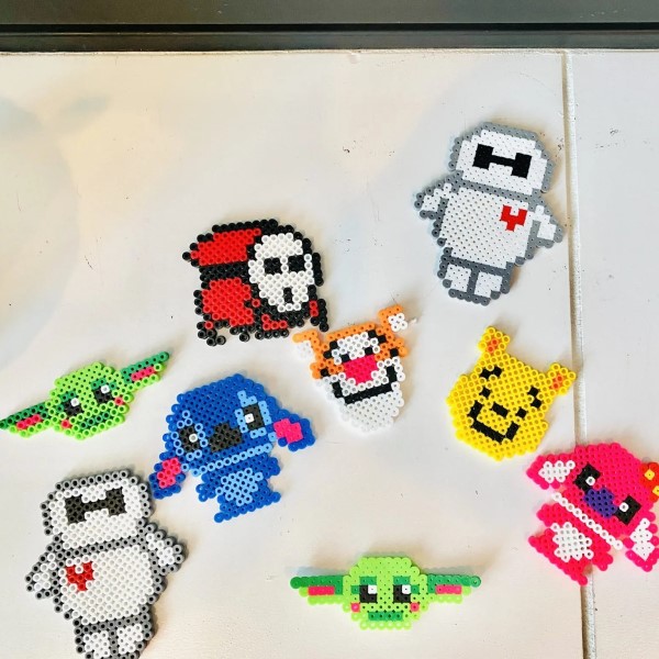 perler bead art