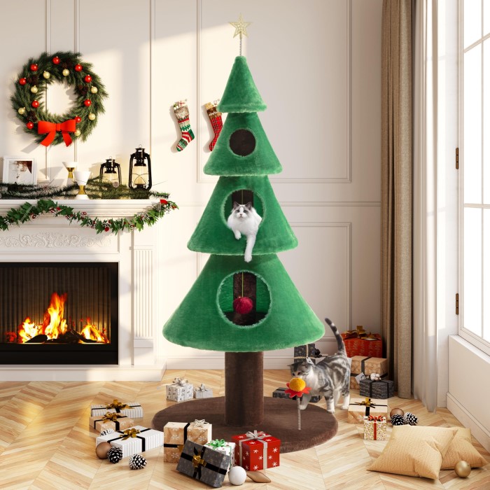diy cat proof christmas tree