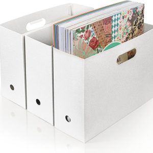 scrapbook paper organizer