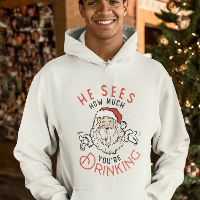 ugly christmas sweater drawing