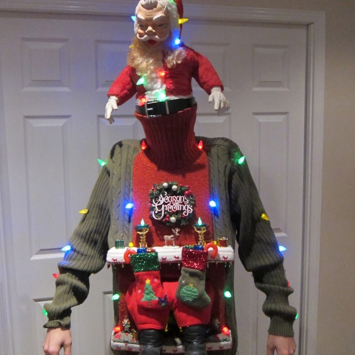 ugly christmas sweater diy