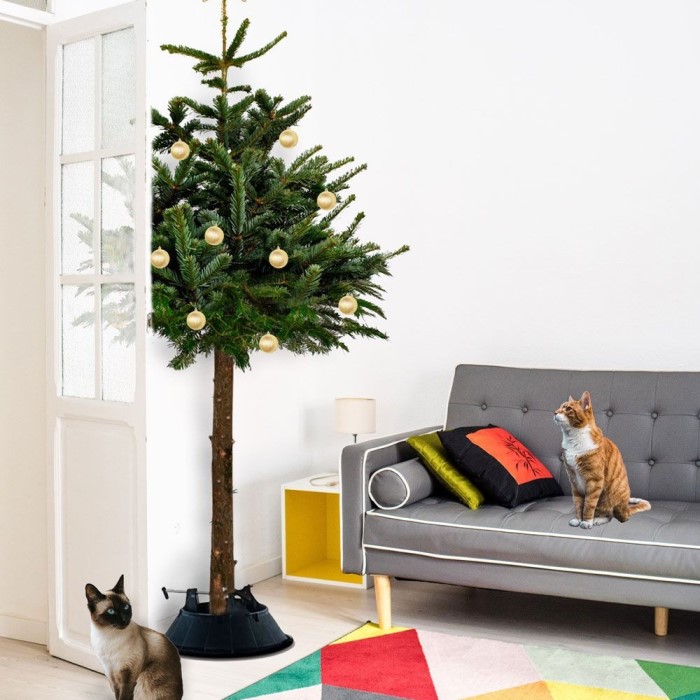 diy cat proof christmas tree